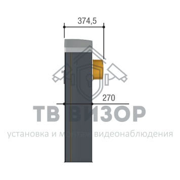 Тумба шлагбаума
 GPX40MGS (803BB-0120)-1