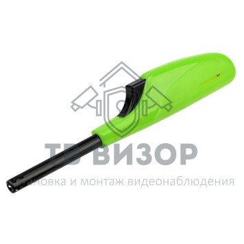 Зажигалка
 Бытовая газовая пьезозажигалка с классическим пламенем многоразовая (1 шт.) зеленая СК-306 СОКОЛ (61-0969)-0
