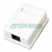 Розетка компьютерная
 Компьютерная розетка -1 RJ-45 CAT5e (03-0121)