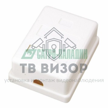 Розетка компьютерная
 Компьютерная розетка -1 RJ-45 CAT5e (03-0121)-1