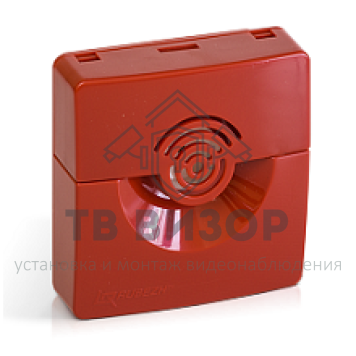 Оповещатель охранно-пожарный звуковой
 ОПОП 2-35 12В (Красный)-0