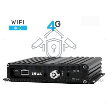 Видеорегистратор автомобильный
 MVR 104GW4GSD-0