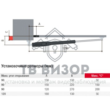 Привод для распашных ворот
 ATS30DGS (801MP-0070)-1