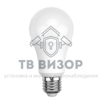 Лампа
 604-015 ∙ Лампа светодиодная Груша A60 25,5 Вт E27 2423 лм 2700 K теплый свет REXANT-0