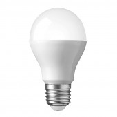 Лампа
 604-001 ∙ Лампа светодиодная Груша A60 9,5 Вт E27 903 лм 2700 K теплый свет REXANT