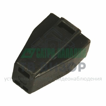 Клемма
 Экспресс-клемма с пастой, 2-проводная до 2,5 мм², серая (100 шт/уп) (773-302) REXANT (07-3020)-1