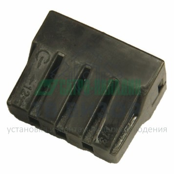 Клемма
 Экспресс-клемма с пастой, 8-проводная до 2,5 мм², серая (773-308) REXANT (07-3080)-1