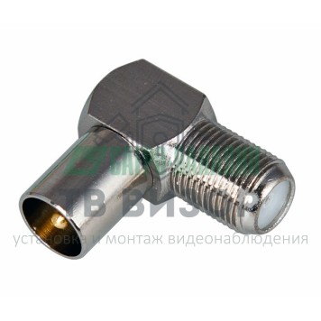 Переходник
 Переход гнездо F-штекер TV угловой PROCONNECT (05-4311-4)-0