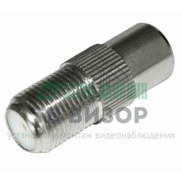 Переходник
 ПЕРЕХОД  гнездо F - штекер TV  PROCONNECT (05-4303-4)-1