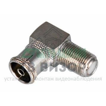 Переходник
 ПЕРЕХОД гнездо F - гнездо TV угловой PROCONNECT (05-4312-4)-0