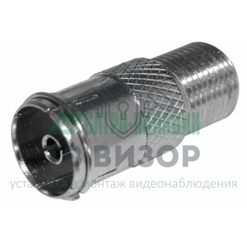 Переходник
 ПЕРЕХОД  гнездо F - гнездо TV  с кольцом  PROCONNECT (05-4301-4) Переходник
 ПЕРЕХОД  гнездо F - гнездо TV  с кольцом  PROCONNECT (05-4301-4)-0