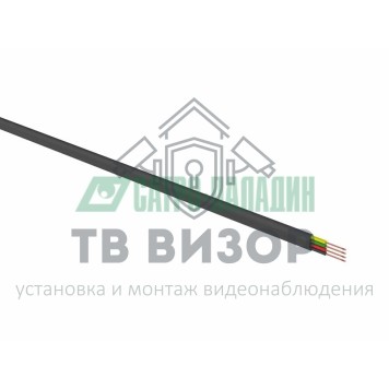 Кабель
 Телефонный кабель ШТЛП REXANT 4 жилы Cu, черный, бухта 100 м (01-5109)-2