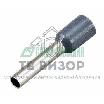 Наконечник
 НАКОНЕЧНИК ШТЫРЕВОЙ ВТУЛОЧНЫЙ изолированный (НШВИ  F-12мм)  2.5мм²  (СЕ025012blue)  синий  REXANT (08-0816)-0