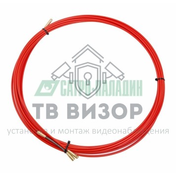 Протяжка
 Протяжка кабельная (мини УЗК в бухте), стеклопруток, d=3,5мм, 10м КРАСНАЯ (47-1010)-0