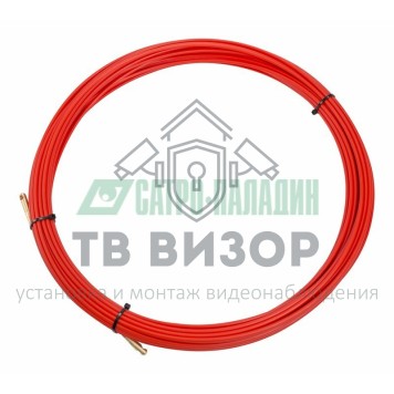 Протяжка
 Протяжка кабельная (мини УЗК в бухте), стеклопруток, d=3,5мм, 20м КРАСНАЯ (47-1020)-0
