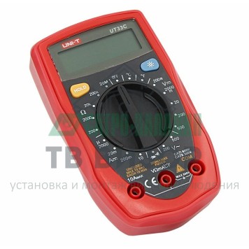 
 Портативный мультиметр UNI-T UT33C (13-1007)-0