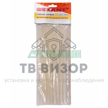 Термоклей
 Клеевые стержни d=11,3 мм, L=270 мм, прозрачные (упак. 10 шт.) REXANT (09-1207) Термоклей
 Клеевые стержни d=11,3 мм, L=270 мм, прозрачные (упак. 10 шт.) REXANT (09-1207)-1