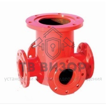 Крест флянцевый с пожарной подставкой
 ППКФ 150*300-1