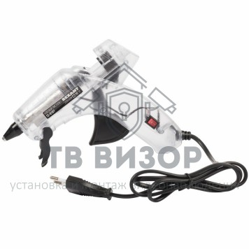 
 Пистолет клеевой 60 Вт Ø 11 мм прозрачный (блистер) REXANT (12-0107)-0