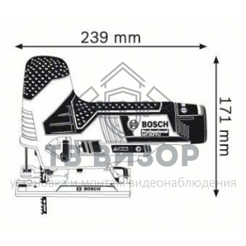 Лобзик
 Акк. пила лобзиковая GST 10,8 V-Li (06015A1000)-1