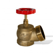Клапан пожарный (вентиль)
 КПЛ 65-1 латунный 125° муфта - цапка
