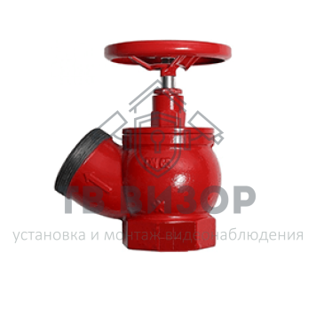 Клапан пожарный (вентиль)
 КПЧ 50-1 чугунный 125° муфта - цапка-0