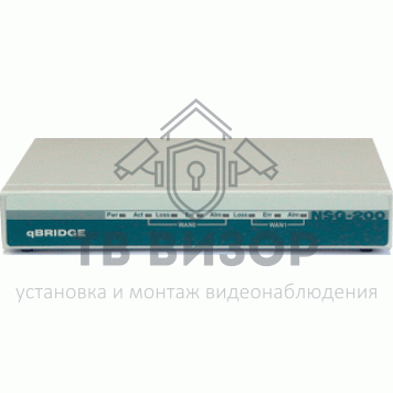 Мультиплексор E1
 qBRIDGE-201-DC-0