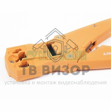 
 Кримпер для обжима пластиковый  8P8C / 6P6C / 4P4C  (HT-468S)  (TL-468S)  REXANT (12-3443)-0