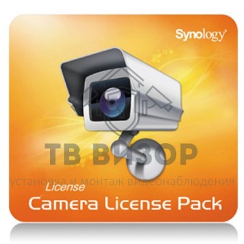 Лицензия для камер
 Synology License Pack 1-1