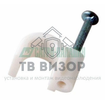 Крепеж кабеля
 Крепеж кабеля круглый 6мм (упак. 50 шт.) REXANT (07-4006)-0