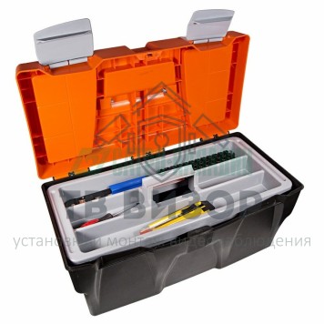 Ящик пластиковый для инструмента  Proconnect 500х250х260 мм (12-5002-4) 
 Ящик пластиковый для инструмента  Proconnect 500х250х260 мм (12-5002-4)-1