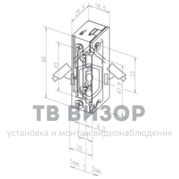 Защёлка электромеханическая
 EFF-EFF 138.13------E91-1