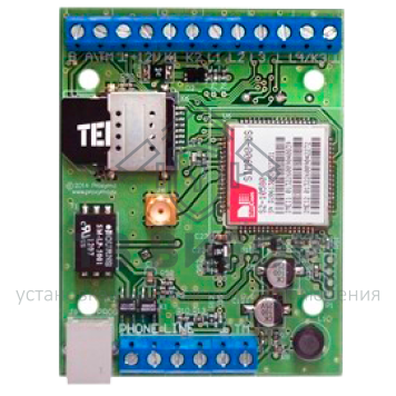Прибор приёмно-контрольный
 S400-2GSM-B 