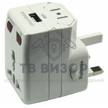 Адаптер сетевой
 Адаптер сетевой с зарядкой устройств USB REXANT (11-1051)-1