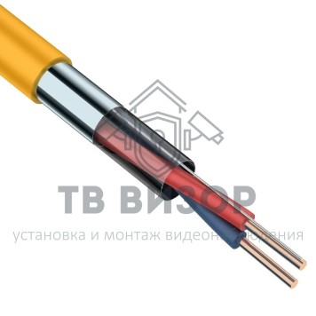 Кабель отгнестойкий
 Кабель КПСЭнг(А)-FRLS 1x2x0,35мм² REXANT (01-4901-1) 200м-1