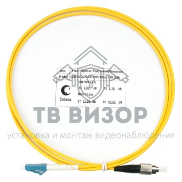 Патч-корд оптический
 FOP(s)-9-LC-FC-1,5m-0