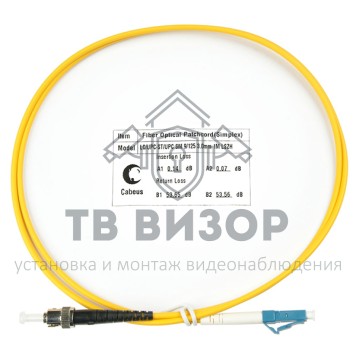 Патч-корд оптический
 FOP(s)-9-LC-ST-1m-0