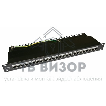 Патч-панель
 PL-24-Cat.5e-SH-Dual IDC-0