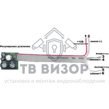 Видеоусилитель
 UTS-1-0