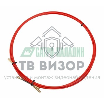 Протяжка
 Протяжка кабельная (мини УЗК в бухте), стеклопруток, d=3,5мм, 5м КРАСНАЯ (47-1005)-0