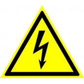 Знак безопасности
 Знак T05 Опасность поражения электрическим током (Пленка 100х100 мм)