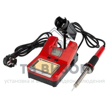 
 Паяльная станция REXANT (160-520 °С), цифровой дисплей, 230 В/48 Вт (12-0150)-0
