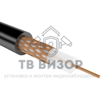 Кабель
 Кaбель РК 75-4-11 черный REXANT (01-2697) 200м-0