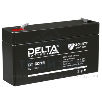 Аккумуляторная батарея
 Аккумулятор 6В 1,5 А∙ч (DT 6015)-0