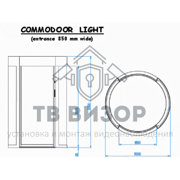 Шлюзовая кабина
 COMMODOOR  light-1