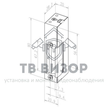 Защёлка электромеханическая
 EFF-EFF 14----------D11-1