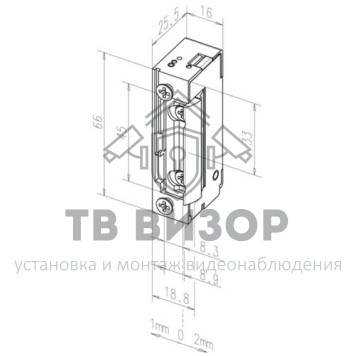 Защёлка электромеханическая
 EFF-EFF 138---------E91-1