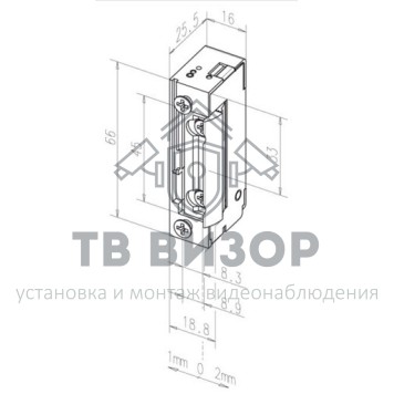 Защёлка электромеханическая
 EFF-EFF 118---------A71-1