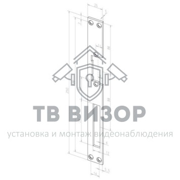 Планка ответная
 EFF-EFF 02102-01-1