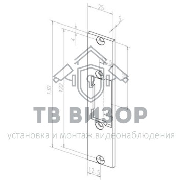 Планка ответная
 EFF-EFF 68835-01-0